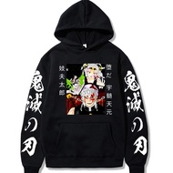 2025 New Style Demon Slayer Demon Slayer Printed Hooded Sweatshirt Hoodie Ready Stock