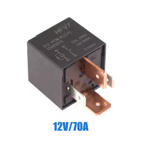 1 PC 12V New Original Relay HFV7-012-HTM-R Car Mounted 70A 12VDC 14VDC 4-pin