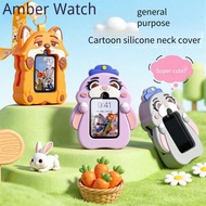 Judy nick silicone neck case For OK Watch T31 T66 T18 PRO H1 C7 C21 C8 K9 T20s Lanyard
