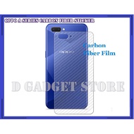 OPPO A33/OPPO A37/OPPO A59 Back Carbon Fiber Sticker