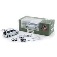 BM Creations Toyota bB 2000 Silver LHD 1:64 Scale