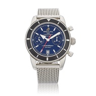 Breitling Superocean Heritage Reference A23370, a stainless steel automatic wristwatch with date and chronograph, Circa 2010