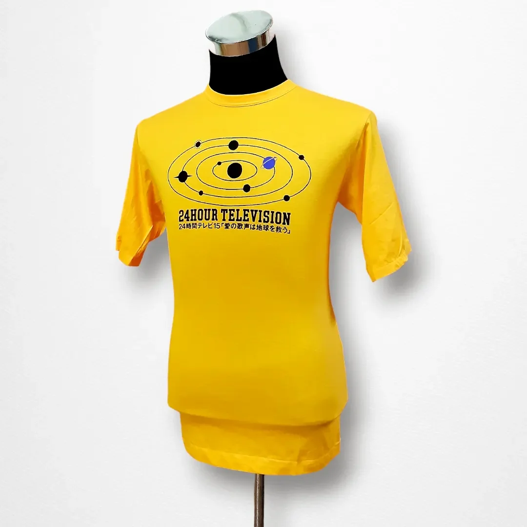 [ READY STOCK ] BAJU Vintage 24 Hour Television Japan Original Saiz L MADE IN JAPAN