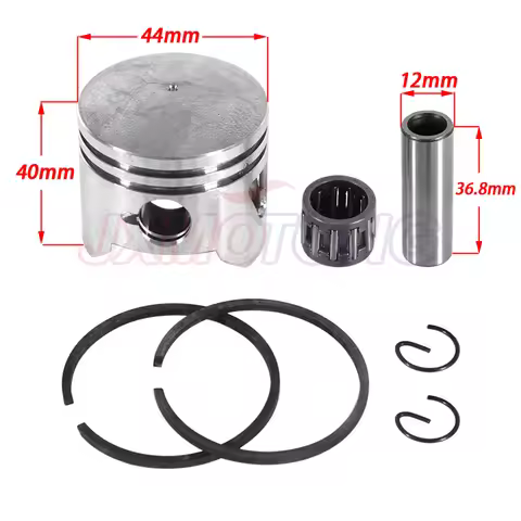 2 Stroke 49cc Minimoto 44mm Piston 12mm Pin For Engine Parts Chinese Pocket Dirt Bike Mini Moto ATV 