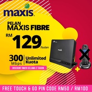 【GILA】MAXIS Home Fiber 300Mbps Unlimited Data RM129 SAHAJA - Free modem &amp; Router (1 Bulan FREE)