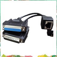 ILDA to RJ45 Signal Wire Adapter- DB25 Male/Female Connector Set ILDA to Ethernet Cable Compatibilit