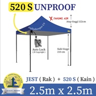8ft x 8ft JE Standard Sunproof Canopy Set ( JOO EAST ) Kanopi Pasar Malam