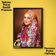 Lukisan Potret + Frame
