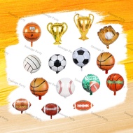 Soccer Basketball Baseball Championship Trophy Balloon Foil Balloon Sports Theme Birthday Party