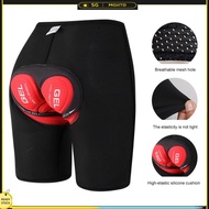 Mens Cycling Shorts Padded Shorts Breathable 3D Padded Bike Shorts Lightweight Cycling Tights Anti-S