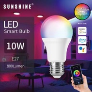 Sunshine LUMI 智能LED Wifi燈膽 10W E27大螺頭 SGA-10W-E27