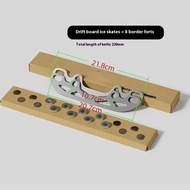 🔥🔥🌈 1 Bộ băng trượt băng lưỡi thép không gỉ Inline con số Skate lưỡi cho Skate Giày phụ kiện 220 253