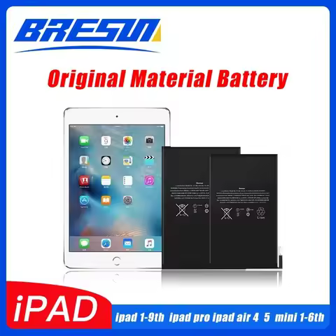 Tablet Battery For iPad 6 Air 2 A1566 For iPad 5 Air 1 A1474 A1475 A1893 10.2 Mini 2 3 4 5 Pro 9.7 1