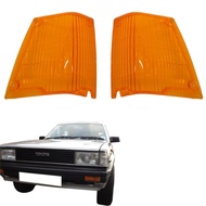 ฝาไฟหรี่มุม สีส้ม สำหรับรุ่น โตโยต้า โคโรลล่า Toyota Corolla Ke70 Ke75 Te71 ปี 1979 - 1987 1คู่