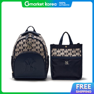 MLB | กระเปาเป MLB GQC 7ABKMD55N-50NYD รนคลาสสค โมโนแกรม DTP ชดกระเปาหนงสอ นวยอรก แยงกส