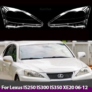 Car Transparent Housing Front Headlights Lens Shell Cover Glass Lampcover Lampshade For Lexus IS250 