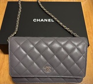 全新Chanel 灰色WOC