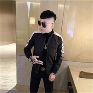 ▲✒❣Jaket jaket lelaki 2021 trend kolar besbol musim bunga dan musim luruh baharu jaket kasual jaket 