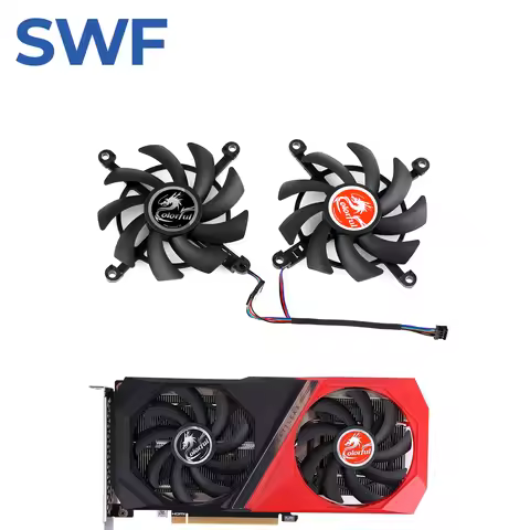85MM RTX 3060 Ti Cooling Fan Replacement For Colorful RTX 3060 3050 Ti NB DUO 12G V2 L-V Graphics Ca