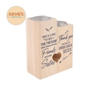 Double-Sided Printed Candle Holder-Best Friend Candle Best Friend Birthday Gift Christmas Gift for B