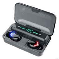 ¤Oringinal F9-V5.0 Bluetooth 5.0 Earphone TWS Fingerprint Touch HiFI Stereo In-Ear Earbud Sports Wir