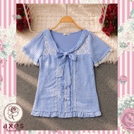 Axes Femme Gingham baby blue