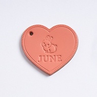 Heart Sign *Chat With Me* With Pattern + Name 4 Letters Genuine Cowhide Inform The Admin T4
