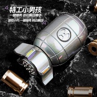 Alloy Agent Little Boy Shock Explosive Nuclear Bomb Decompression Children Throwing Shell Toy Gun Sp