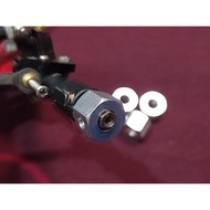 Hex wheel adapter rim 1/10 5mm to 12mm RC MN WPL