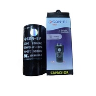 Capacitor STARTING San-Ei/JP 100uf 150uf 200uf 250uf 300uf 400uf 400MFD 500uf 600uf Socket Capacitor