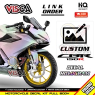 Decal CBR 150R 2021 Hologram Full Body - Desain Custom Suka Suka - Stiker Hologram