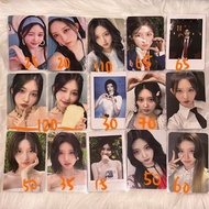 IVE 小卡 特典 Yujin Gaeul Rei Wonyoung Liz Leeso 秋天 李瑞 After Like Love Dive Eleven I am Season’s Greetin