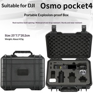 For DJI OSMO Pocket 4 Mini Storage Box For DJI OSMO Pocket 4 Portable Hard-shell Suitcase For DJI OS