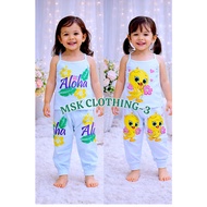 2pairs Terno SPAG PAJAMA for Girls Kids aged 0-to-7yr Old