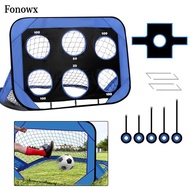 [AbabixaMY] Kid Soccer Goals Combination Goals 4 Different Modes Compact Soccer Net for Park