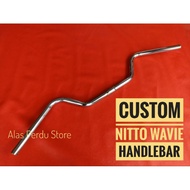 Custom Nitto Wavie Bar / KEN Stray Joy Bar / Handlebar for Federal bikes, commuter bikes, city bikes