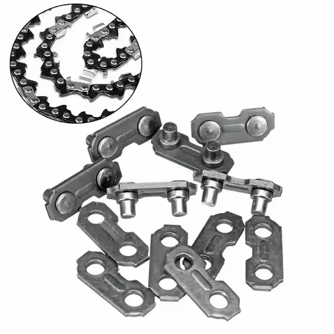 6pcs Chainsaw Chain Connector 3/8 0.063 Chainsaw Chain Joiner Link Chainsaw Parts Accessories