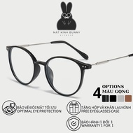 0 to 4 degree round frame glasses for men and women, anti-blue light to protect eyes, code C29 - Bun
