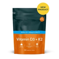 Hot Product Ready Stock Vitamin D3+K2 Vitamin D3K2 Tablets D3 _ 4000 Factory O EM Direct Sales