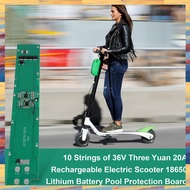 (ZWNA) 10 Strings of 36V Three Yuan 20A Rechargeable Electric Scooter 18650 Lithium Battery Pool Pro