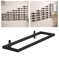 NTW Wine Racks Wall Mounted, Wall Wine Bottle Holder Display, Metal Hanging Wine Rack Organizer for 