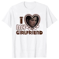 Popular Game Fans Art Gift Short Sleeve Casual Cotton O-neck Soft T-shirts  I Love Ellie Williams T 