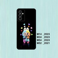 HP Silicone Samsung M14, Samsung M34, Samsung M54, Samsung M52 - Case casing cover Flexible Blackhp