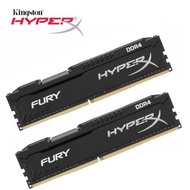 ❡16GB Kingston 2x8GB HyperX FURY DDR4 2666MHz RAM 21300 DIMM Desktop Memory