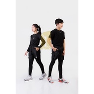 Men's Sports Shorts 2 in 1 Leggings Men's Long Running gym Underpants Wanita