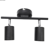 APPORTUNIAPY Track Lighting Kit, 2-Light Rotatable Ceiling Track Light, Stylish Flush Mount Adjustab