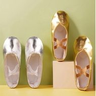 【Trusted】 Brand New Composite Pu Ballet Dance Shoes Professional Soft Women Split Sole Pink Black Ballerina Dancing Shoe