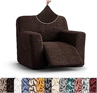 PAULATO BY GA.I.CO. Recliner Slipcover - Recliner Chair Cover - Soft Polyester Fabric Slipcover - 1-