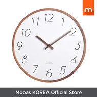Mooas Real Wood Wall Clock, Wood clock, Real wood, Wall clock, Home decor