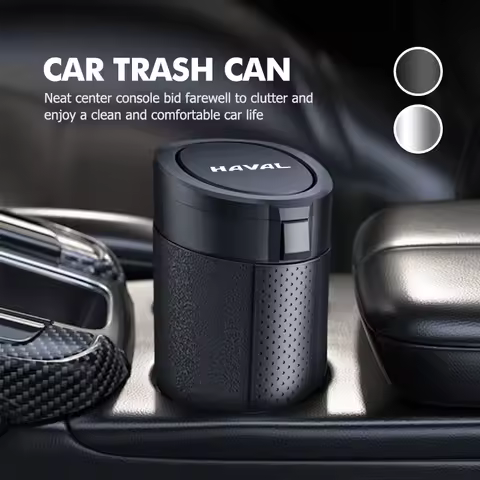 Car Trash Can Waterproof Easy-Press Pop-Up ABS Garbage For Haval Great Wall F7 H6 H1 H2 H3 H4 H5 H7 